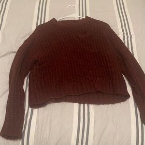 Maroon sweater